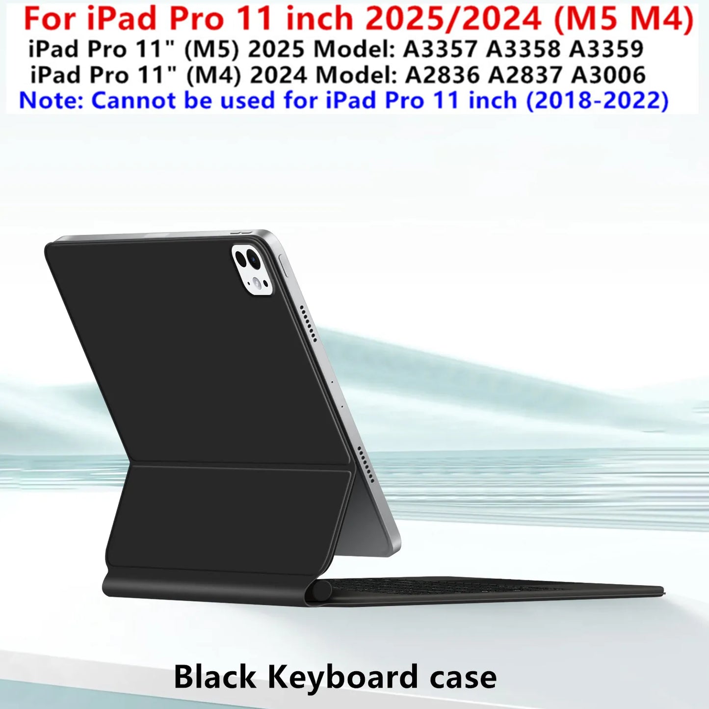 TouchPad Magic Keyboard for iPad Air 11 13 M4 2026 M3 M2 iPad 10 10th Air 4 5 6 iPad Pro 11 12.9 13'' M5 M4 Smart Cover Backlit