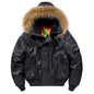 Pilot Men's jackets Thicken Winter Jacket Padding Man Down Jacket Coat Parkas Outdoor Fur Hooded Cotton Padded Jacket HXY0257