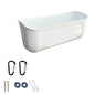 1Pc Large Hanging Chicken Feeder Large Capacity for Farm Poultry Ducks Geese Geese Goat Automatic Feeding Drinking Trough