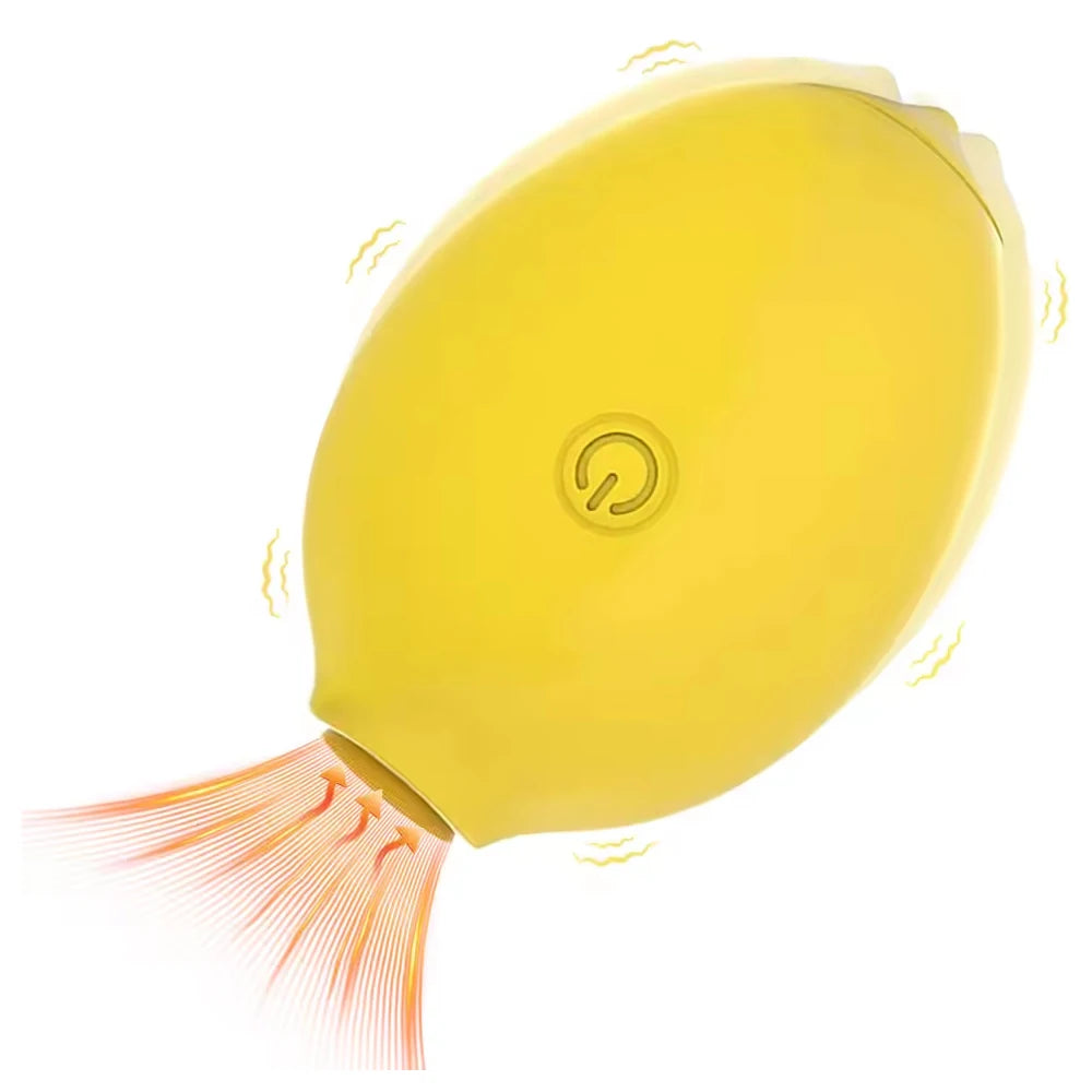 Lemon Vacuum Sucking Clitoral Stimulator with 10 Strong Sucking Modes Adult Sex Toys Vibrators Female Oral Nipple Clit Vibrating