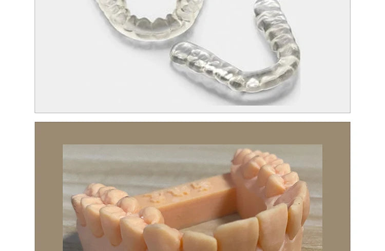 Dentistry Resin Gingival casting Photocuring 3D Printing 405nm Guide Plate Compression mold Dental Mold lcrown Repair Non-toxic