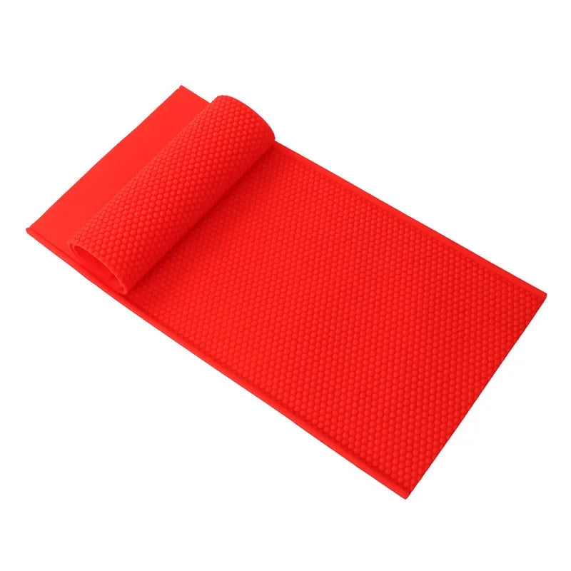 Beeswax Press Sheet Mold DIY Comb Foundation Mold Soft PVC Honeycomb Base Foundation Mould Beekeeping Beeswax Candle Making Tool