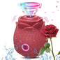 Sexy Adult Female Rose-Sucking Dildo Vibrator Women Nipple Clit Stimulator Vibrating Penetration Vagina Vibrator Erotica Toys