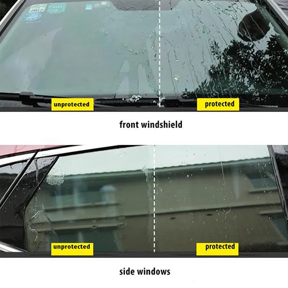 Glass Hydrophobic Coating Spray Rain Repellent Automotive Antirain Clear View Nano Waterproof Agent Car Care Detail S2