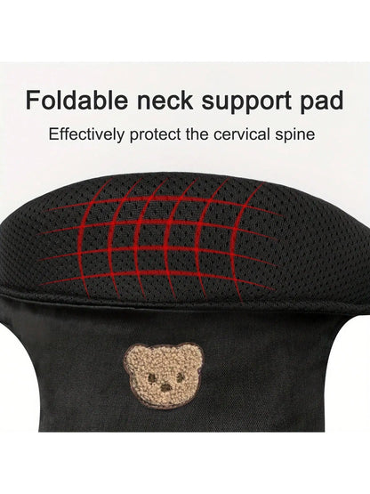 1-Piece Ergonomic Multifunctional Baby Carrier - 4-in-1 Portable Baby Travel Gear, with Adjustable and Comfortable Front and Back Straps, the Perfect Baby Shower Gift for Your Baby.