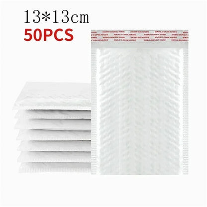 Wholesale White Bubble Envelopes Bag Waterproof Foam Bubble Mailers Shipping Envelope Bags Plastic Self Sealed Packing Pouches