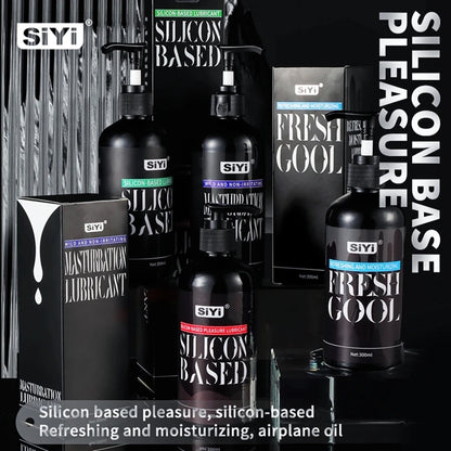 300ml Long-Lasting Silicone Based Lubricant for Sex Toy Stringy Anal Lube Suitable for Bathroom And Underwater Use For Men Women