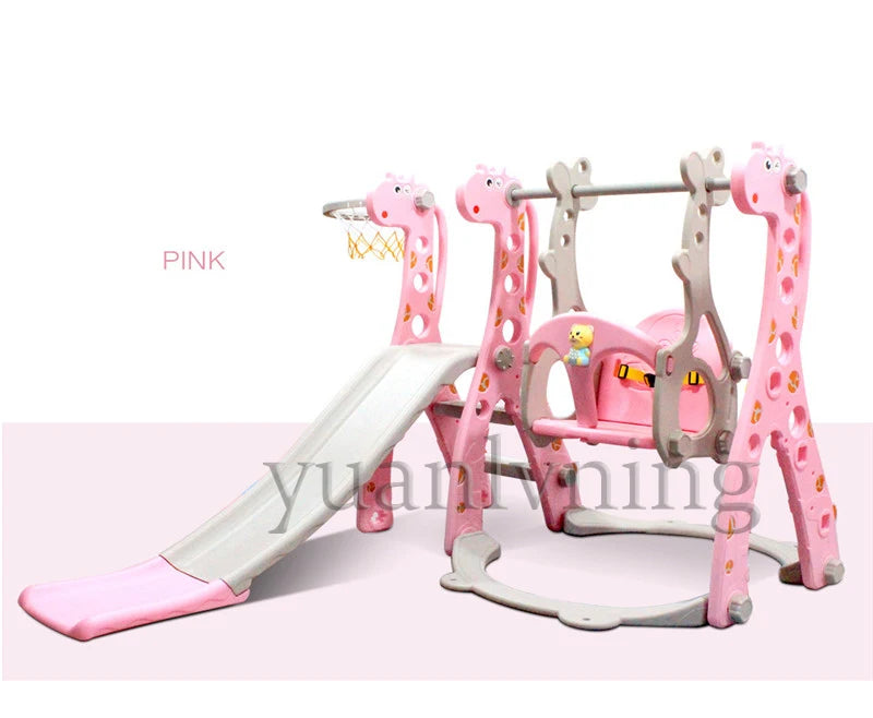 Multi-Function Children's Swing and Slide Set  Indoor Toddler Playground Home Children Activity Toy for Age 1-6