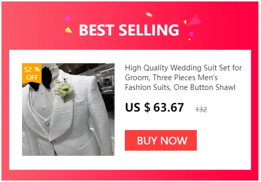 24H Ship High Quality Wedding Suit Set for Groom 3 Pieces Men's Fashion Suits One Button Shawl Neck Blazer Jacket Vest Pants
