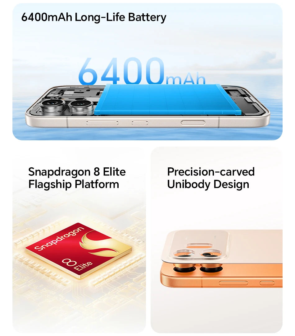 HONOR 600 Pro 5G Smartphone Snapdragon 8 Elite 200MP AI Ultra Night 6400mAh 80W Supercharge 50W Wireless 6.57"AMOLED AI Button