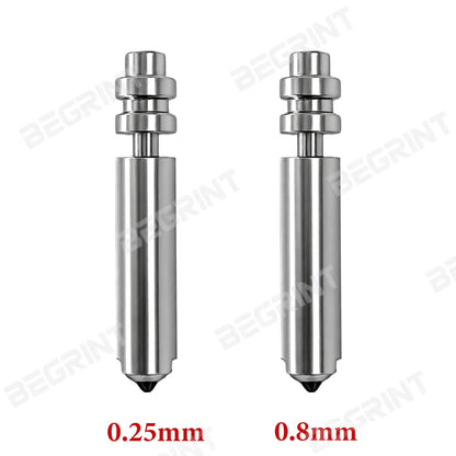 Upgrade Anycubic Kobra X Hotend Durability Bimetallic Nozzle For Anycubic Kobra X 0.2/0.4/0.6/0.8mm 3D Printers Accessories
