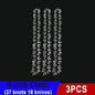 6" Saw Chain for Mini Chainsaw Mini Steel Chainsaw Chains Electric Chainsaws 37 knots 18 knives Chain Replacement Saw Accessory