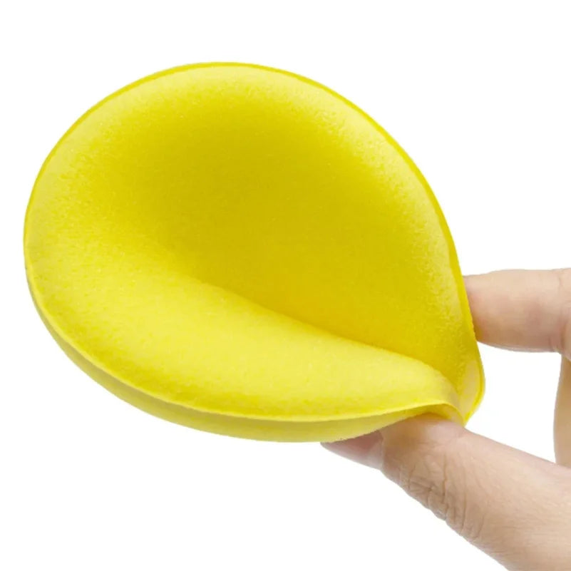 60-12PCS Car Waxing Polish Wax Foam Sponges High Density Detailing Applicator Pad Soft Sponge Detail Washing Car Cleaning Tool