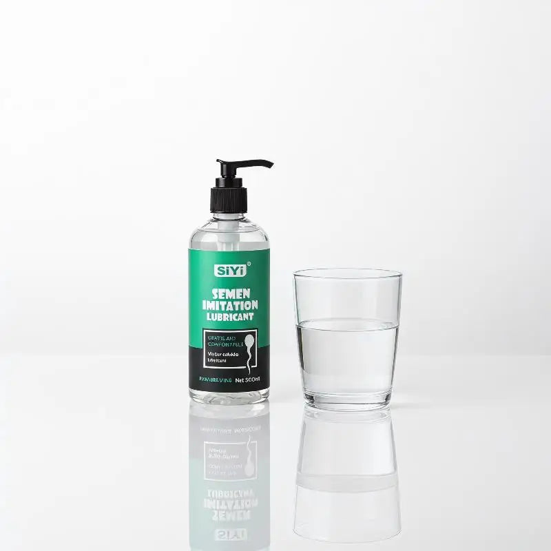 Lube Pump Bottle 500ml Water Based Cooling and Heating Sensations for a Comfortable Intimate Experience
