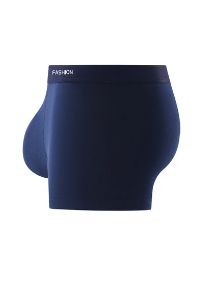 4pcs Boxer Men's Underwear, Soft Sports Breathable Four-Season Men's Underwear, Trendy Fashion Pop Print Boxer Underwear