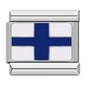 Hapiship Fashion Navy Ship International Maritime Signal Code Nautical Flag Charm Links Fit 9mm Stainless Steel Bracelet DJ391
