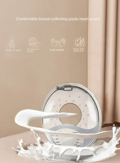 Silicone Mother's Milk Collector With Scale Wearable Anti Spill Breast Pads Nipple Pain Protector Maternity Breastfeeding