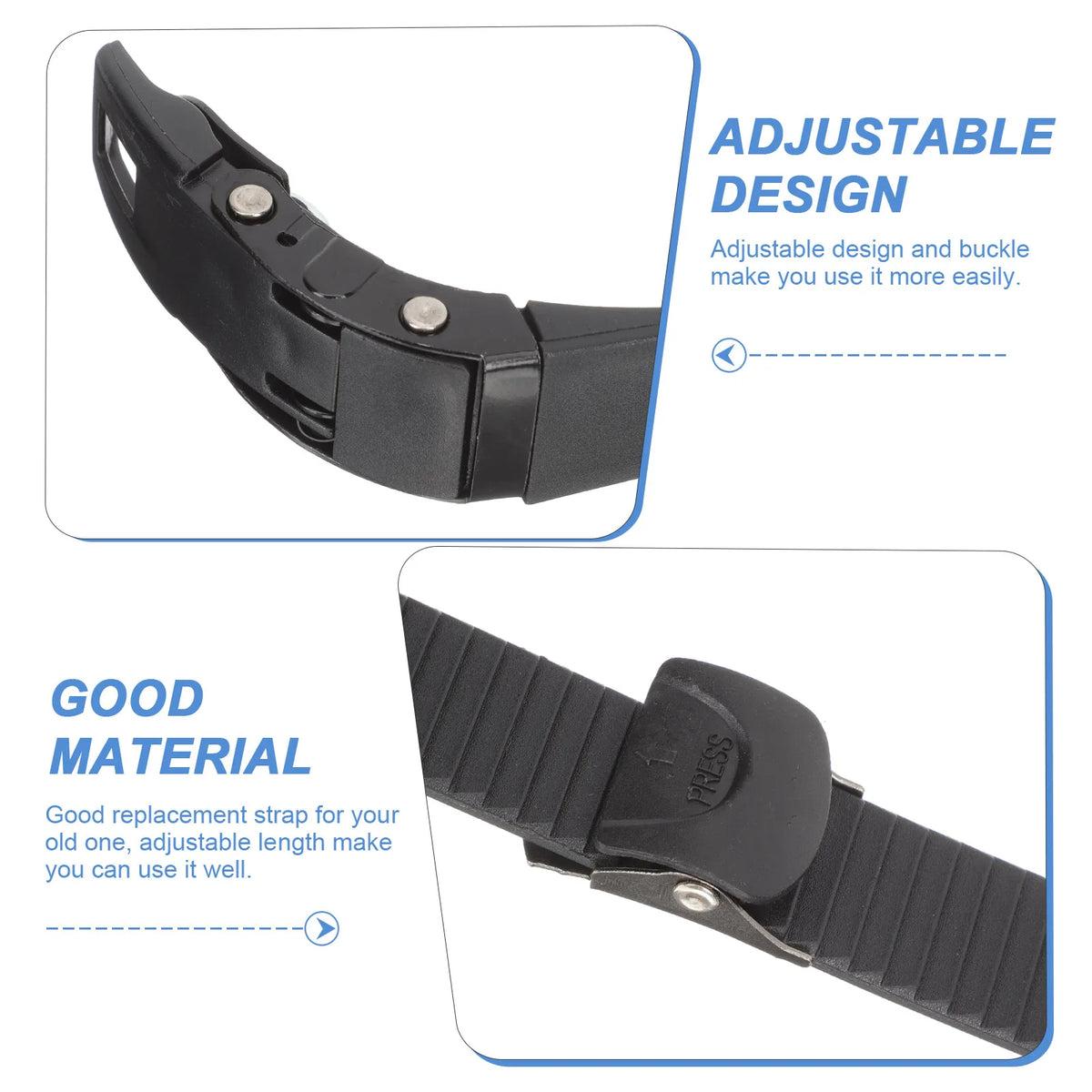 2 Pcs Roller Skate Energy Belt Inline Skates Universal Buckle Straps Clasp Replaceable Buckles For Kids Roller Skates Shoelaces
