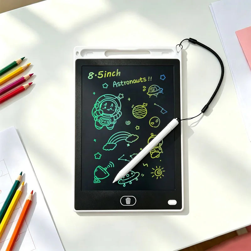 8.5 Inch LCD Drawing Tablet Electronic Writing Board Handwriting Pads Portable Doodle Board  Travel Educational Toy Gift for Kid