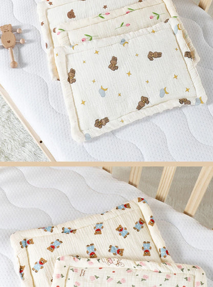 Napping for Newborn Sweat Absorption Breathable Cotton Baby 0-6 Months Universal Pillow