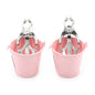 Nipple Clip Metal Chain Clip Clitoral Clip Adult Sex Toy Slave Bucket BDSM Small Water Bucket Silver Iron Chain Clip Suitable Fo