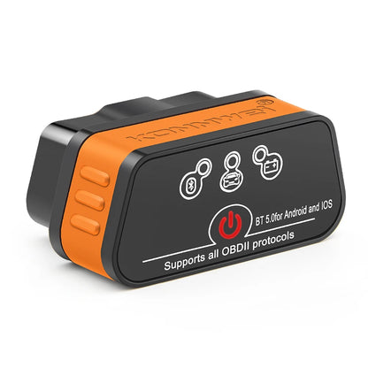 KONNWEI KW901 ELM327 V1.5 Bluetooth 5.0 For IOS Android OBD2 Scanner OBDII Auto Car Diagnostic Tools Code Reader PK Vgate
