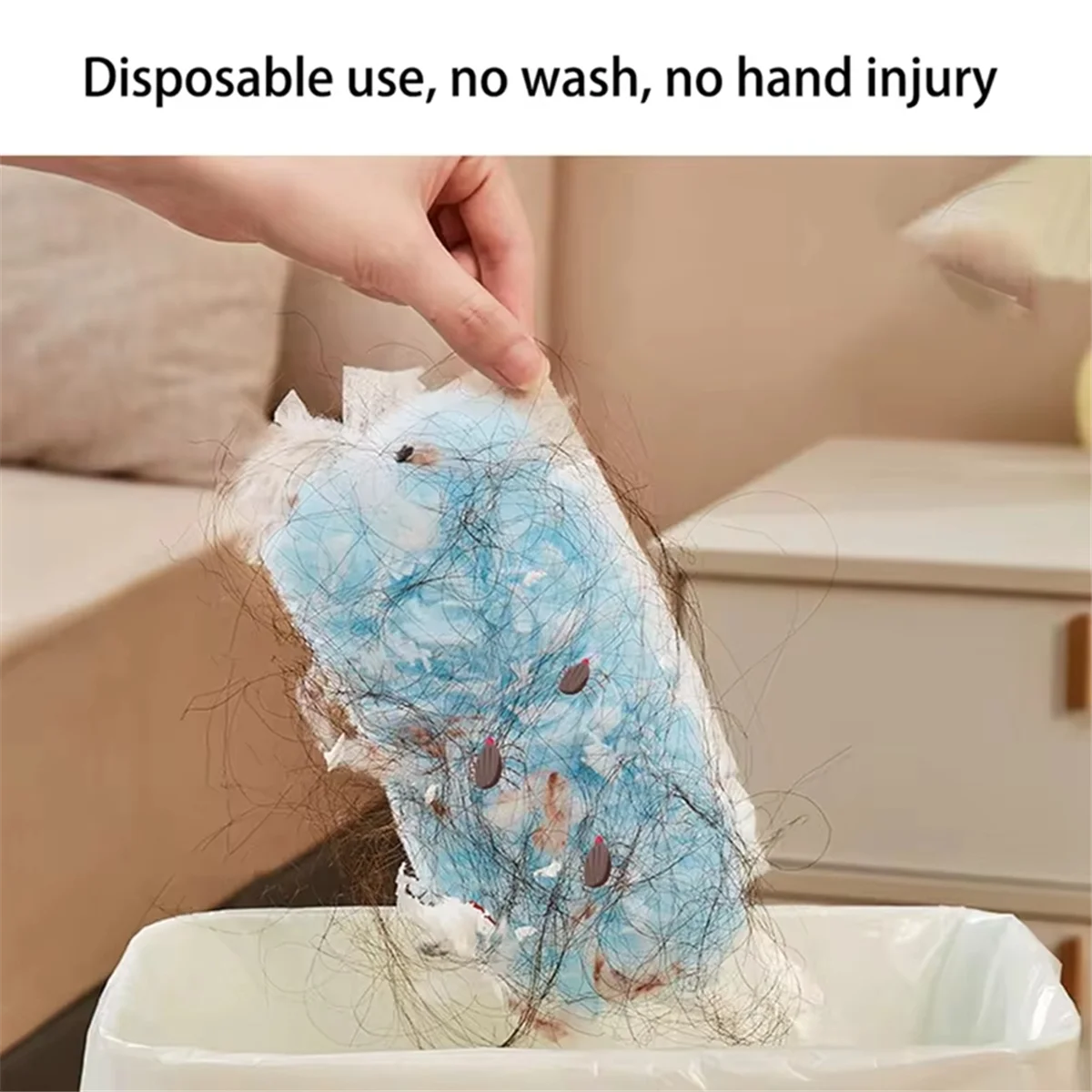 30 Pieces Duster Refills, Disposable Duster Refills Compatible for SwifferDuster HY