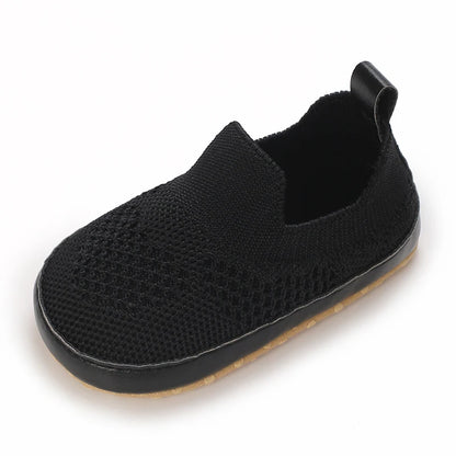 HAIZHIW 0-18M Baptism Newborn Baby Prewalker Girls Boys Casual Shoes Leather Non-Slip Soft-Sole Infant Toddler First Walkers