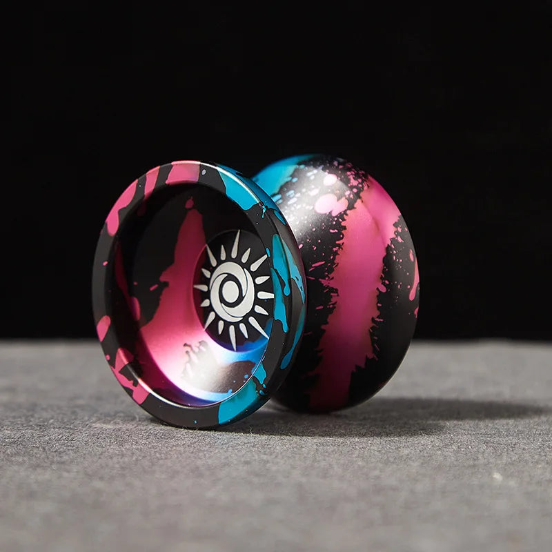 Yoyo Professional Competition Metal Yo Yo Factory with 10 Ball Bearing Alloy Aluminum High Speed Unresponsive Toys for Kids Toys