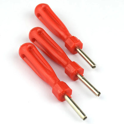 Slotted Handle Tire Valve Stem Core Remover Screwdriver Removal Tool Car Bike Bicycle Motorcycle Tire Repair Tool Car Accessory
