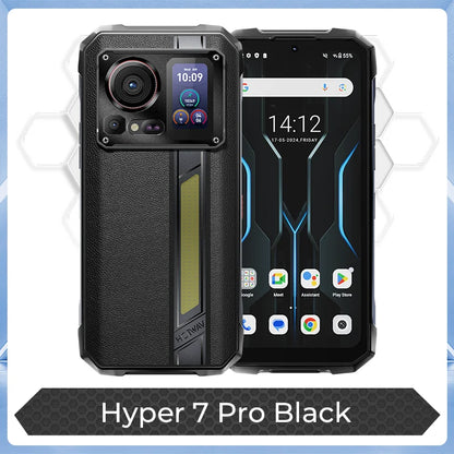[Ship from DE] HOTWAV Hyper 7 Pro 5G Rugged Phone 200MP Android 14 6.6'' 120Hz Smartphone 36(16+20)GB 256GB 10800mAh Cell Phone