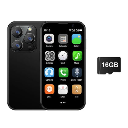 SERVO 16SE Mini Android Smartphone Dual SIM Standby 16GB ROM Play Store Wifi GPS Face Unlock 3G WCDMA 3.0" Small Smart Cellphone