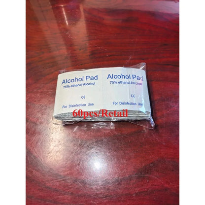 First aid box essential, 75% alcohol swabs 100 pieces per pack, skin wound disinfection and cleaning supplies