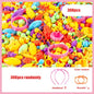 188-608pcs Pop Beads Children Girls Princess Jewelry Making Kit Creative Necklace Bracelet Rings DIY Ideal Christmas Birthday Gi