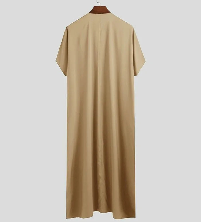 Turkye Muslim Islamic Men Jubba Thobe Dress Abayas Long Robe Saudi Musulman Abaya Moroccan Caftan Islam Clothing Dubai Arab