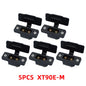 Amass XT90E-M Battery Connector XT90E Male Plug Gold-Plated Connector with PVC Protective Sleeve Dust Cap for RC Aircraft Drone