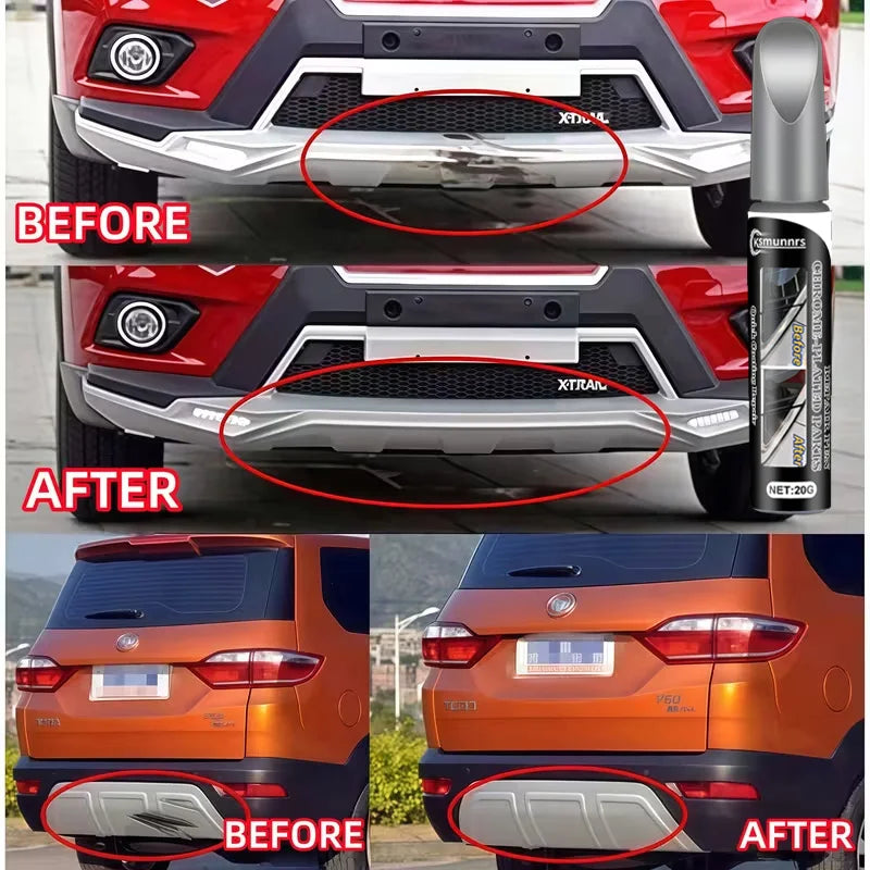 Car Scratch Remover Liquid Paint Repair Kit for Auto Wheel Rim Surface Restoration and Touch Up