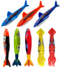 Summer Diving Training Toys Torpedos Sharks Octopus Underwater Water Games Training Swimming Pool Gifts Set Toys For kids