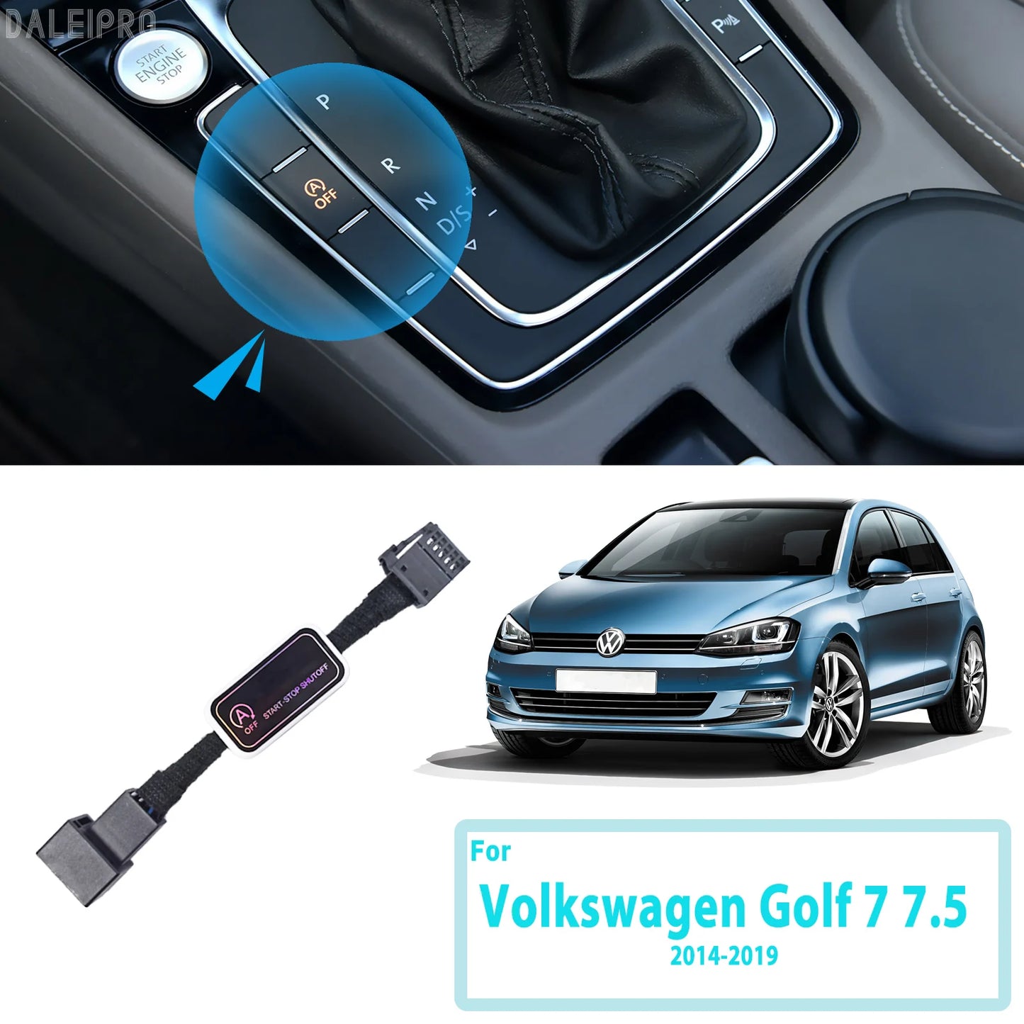 For Volkswagen VW Golf 7 7.5 2014-2019 Automatic Stop Start Engine System Disable Smart Shut Down Car Auto Start Stop Eliminator
