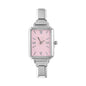 Fashion Colorful Dial Square Stainless Steel Women Watch Head Fit 9mm Bracelet For Party Friend Wife Birthday Jewelry Gifts