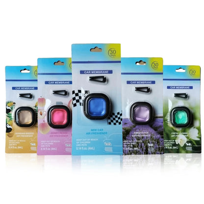Long-Lasting Car Air Freshener Vent Clip Essential Oil Scented Odor Eliminator 0.14oz Alcohol-Free Fragrance for Fresh Car Smell