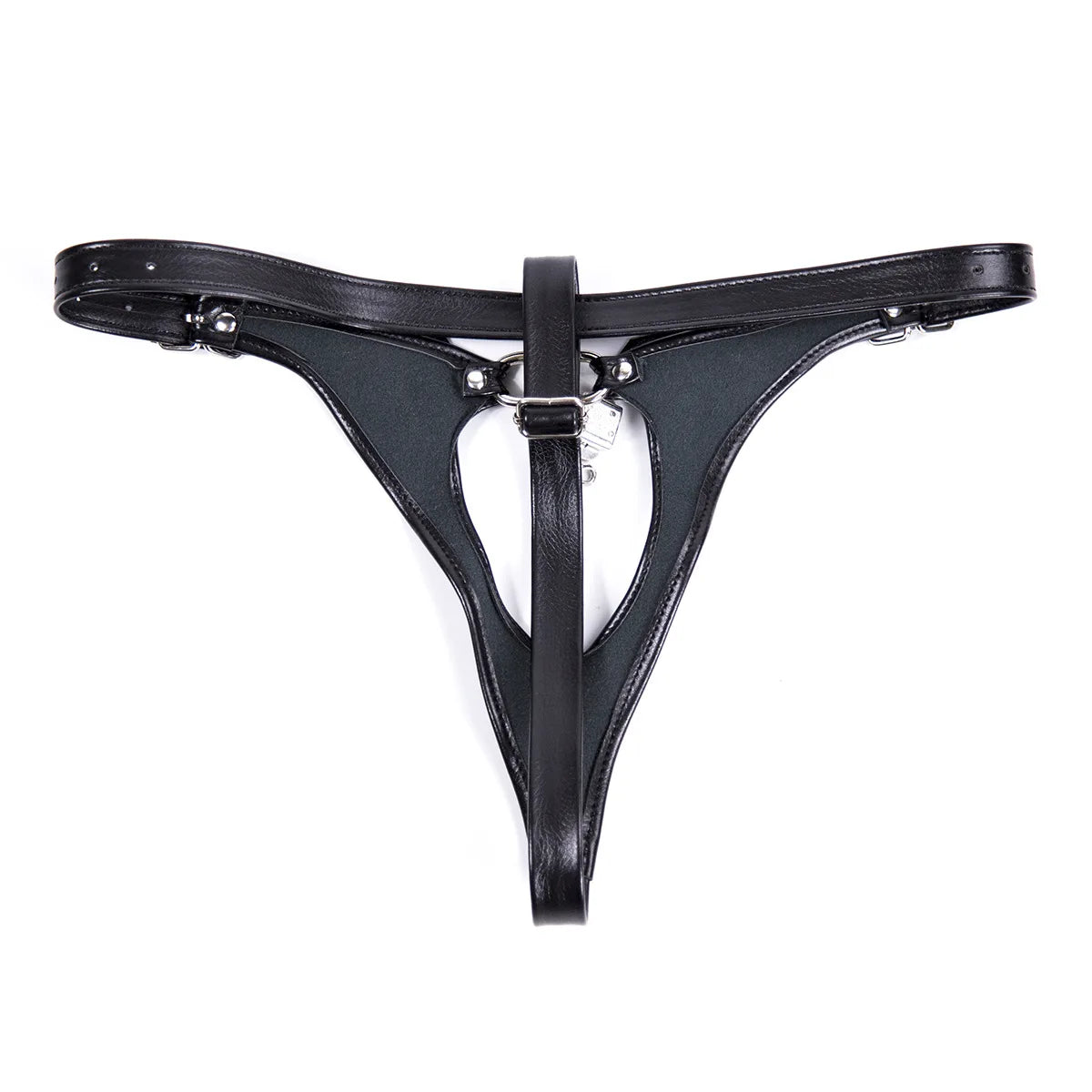 BDSM Bondage Harness Briefs Pant Hole Sex Toys For Woman PU G-strings Panty Masturbation Underwear Panties Chastity Strap Belt