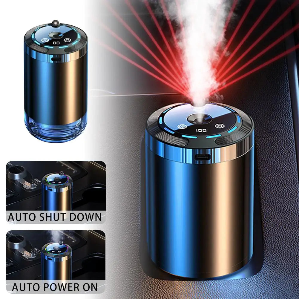 5 Modes Adjustable Smart Car Air Freshener Car Smell Air Freshener Automatic Car Scent Starry Sky Ceiling Ambient Light
