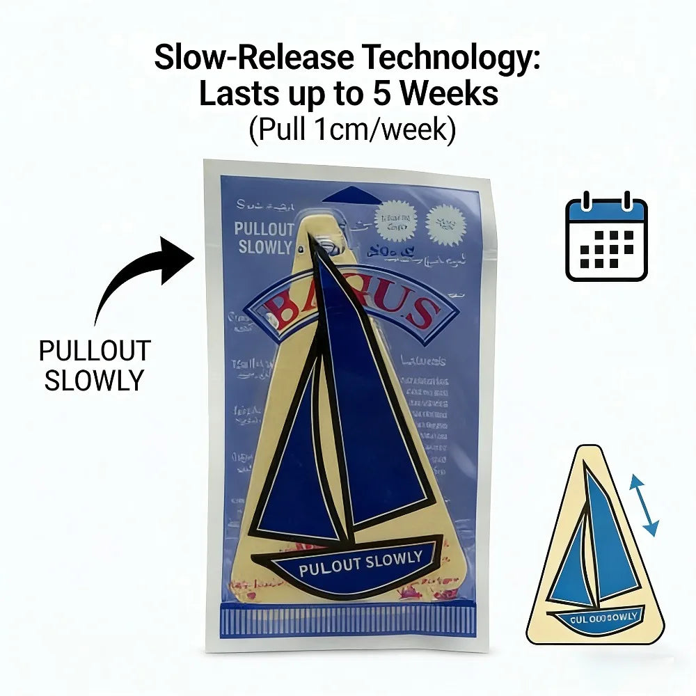 BAGUS 5-20pcs Smooth Sailing Scented Sheets Car Air Freshener for Long Lasting Freshness in Vehicle