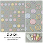 5D Exquisite Smiling Face Nail Stickers Embossed Japanese Macaron Nail Art Self-Adhesive Decorations Accessories DIY