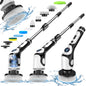 HOMEFISH Multifunctional Electric Cleaning Brush Voice Rechargeable Smart Rotary Cleaning Brush Kitchen Cleaning Brush