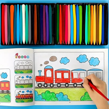 Step-by Step Painting Coloring Book Progressive Easy to Hard Levels Creative Art Learning Activity Quality Paper Book Gift