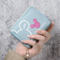 2024 new Japanese and Korean cute cartoon short wallet female mini large-capacity portable student zipper coin purse