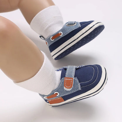 HAIZHIW 0-18M Baptism Newborn Baby Prewalker Girls Boys Casual Shoes Leather Non-Slip Soft-Sole Infant Toddler First Walkers