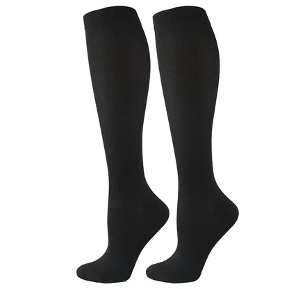 Varicose Veins Compression Socks Fit For Golf Rugby Running Hiking Sports Anti Fatigue Driving Travel Flight Women Men Sport Med